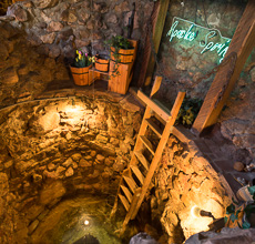 Ask to see The Apache Springs Well on our lower level.